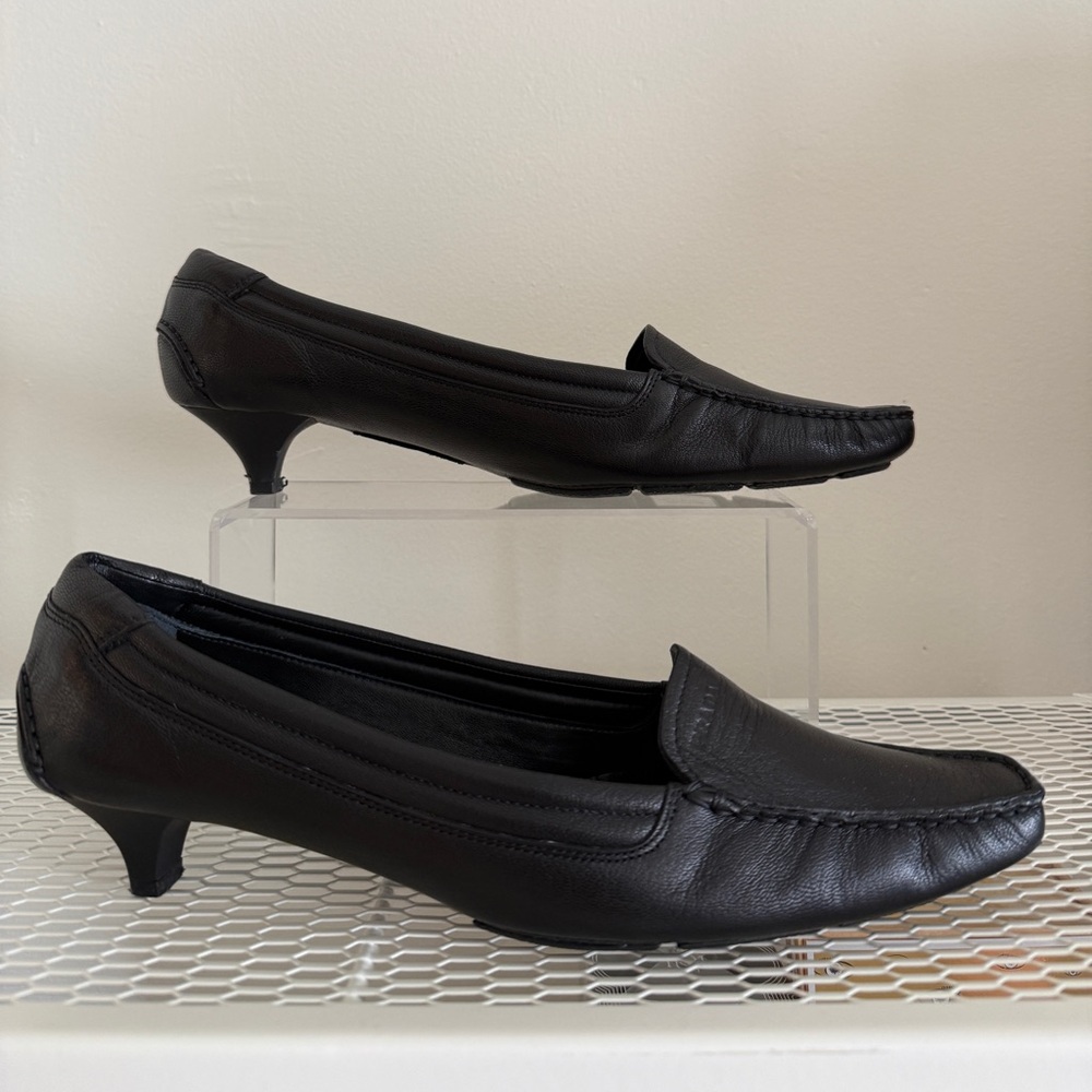 Prada Sport Leather Pumps Sz 41 Unworn